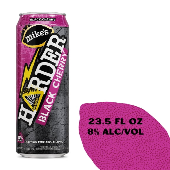 Mike's Harder Lemonade Black Cherry, 23.5 fl oz Can, 8% ABV