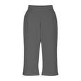 thumbnail image 5 of Gmdeguo Women's Capri Pants 3/4 Length Trousers Cropped Joggers Sweatpants Soft Sports Running Gym Yoga Fitness Tracksuit Bottoms with Pockets Loose Fit Pant, 5 of 9