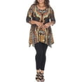 thumbnail image 5 of White Mark Women's Plus Marlene Tunic Top, 5 of 5