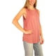 thumbnail image 2 of MELROSE AND MARKET Womens Seamed Tank Top coralmauve XS, 2 of 4