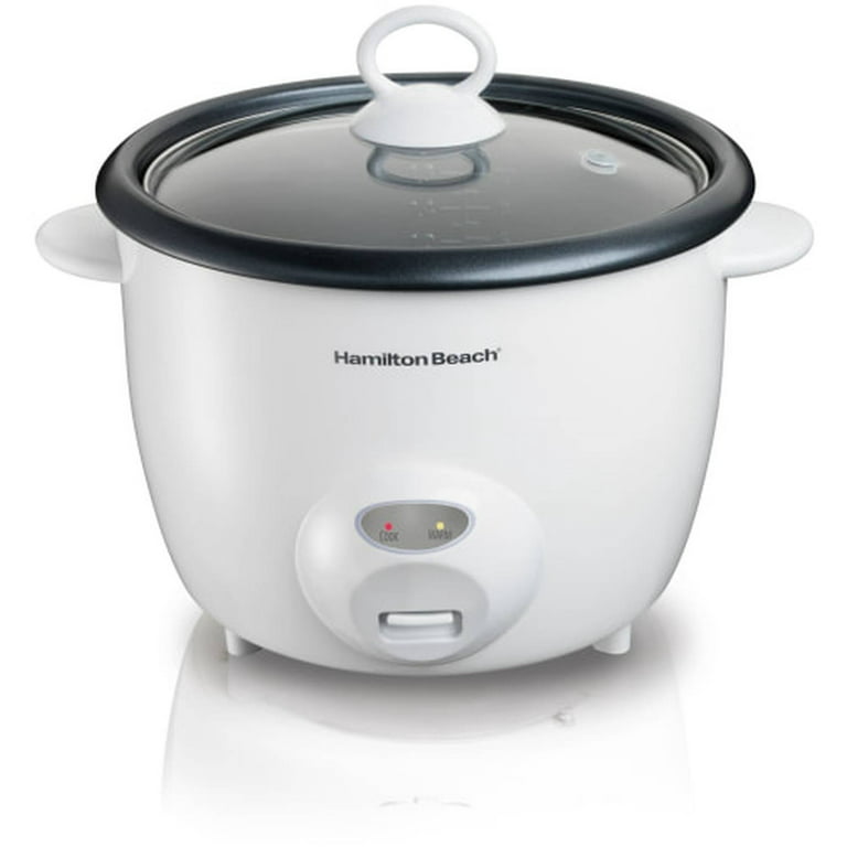 Hamilton Beach Programmable Rice Cooker and Steamer - Silver/Black, Count  of: 1 - Fry's Food Stores