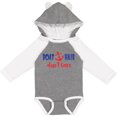 thumbnail image 3 of Inktastic Boat Hair Don't Care, Anchor, Sailing - Red Blue Boys or Girls Long Sleeve Baby Bodysuit, 3 of 5