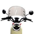 thumbnail image 2 of Motorcycle Windshield Retro Front Wind Deflector Windscreen Modified Accessories for Scooter E-bike, 2 of 7