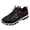 Black, variant on Women's Hiking Sneakers Comfortable Outdoor Sports Climbing Shoes Lace up Waterproof Trekking Outdoor Traveling Running Shoes Black Size 7