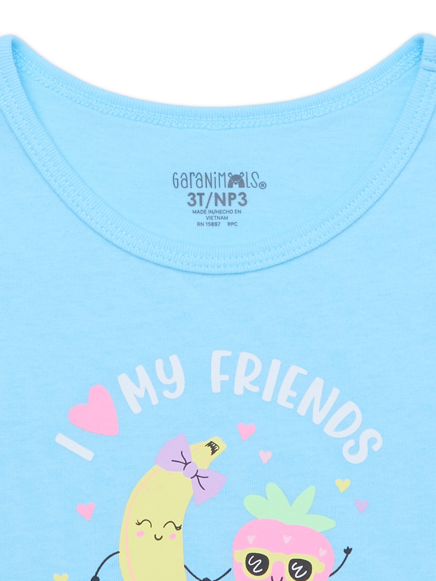 Garanimals Toddler Girl Graphic Jersey Tank, Sizes 18M-5T