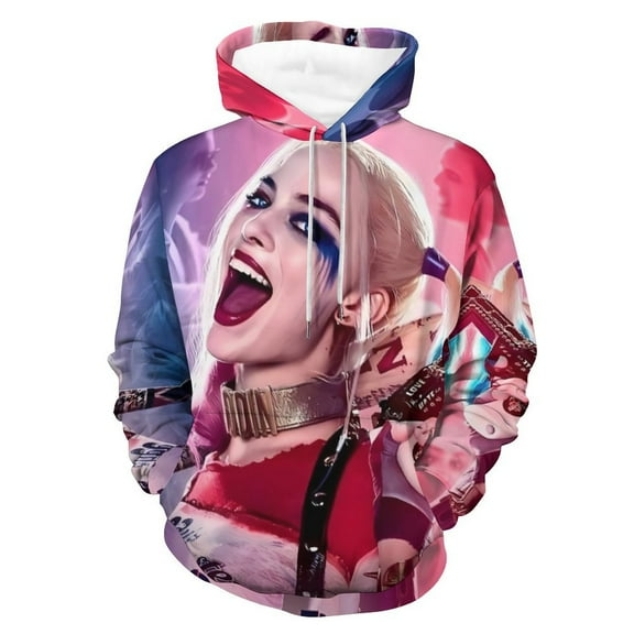Harley Quinn Hoodie Unisex 3d Novelty Hoodies Graphic Hoodies Pullover Sweatshirts For Men Women Teen S