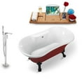 thumbnail image 2 of Tub, Faucet and Tray Set Streamline 60" Clawfoot NH102GLD-GLD-140, 2 of 4