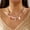 Color1, variant on NICKSUN Boho Beach Seashell Imitation Pearl Layered Necklaces Collection, Multi-Style Ocean Starfish Seahorse Charm Beaded Chokers, Summer Tropical Vacation Dopamine Statement Jewelry