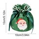 thumbnail image 3 of Bolsas de regalo navideñas con cordón Bolsas para envolver dulces navideños Bolsas de almacenamiento reutilizables Adecuadas para regalos navideños Bolsas para envolver regalos de fiesta, 3 of 5