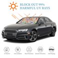 thumbnail image 6 of Kdxio Dog Doing Yoga Print Windshield Sun Shade, Foldable Sun Blocker for Car,Truck,SUV Automotive Interior Sun Protection,Reflective Shade for Front Windshield(Medium), 6 of 7