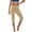 Khaki, variant on Luvior Women’s High Waist Capri Yoga Pants – Stretchy Side Pocket Workout Leggings, Breathable Casual Fitness Bottoms for Daily Wear BU1 XXXL