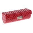 thumbnail image 1 of Kearding Caja de almacenamiento con soporte para estuche de lápiz labial individual de cuero PU con espejo para monedero blanco Almacenamiento y organización del hogar Rojo, 1 of 1