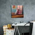 thumbnail image 4 of Epic Graffiti 'Date Night' by Lucia Heffernan, Canvas Wall Art, 18"x18", 4 of 8
