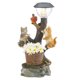 thumbnail image 1 of Luz Solar gato perro conejo jardín estatuas ornamento resina para patio porche balcón Hugtrwg Para estrenar, 1 of 1