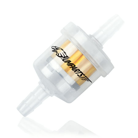 UMPARTS (FF1) 1/4'' 6mm Inline In&Out Gas Fuel Filter For Honda Yamaha EX250 Suzuki (Best Fuel Management For Harley)