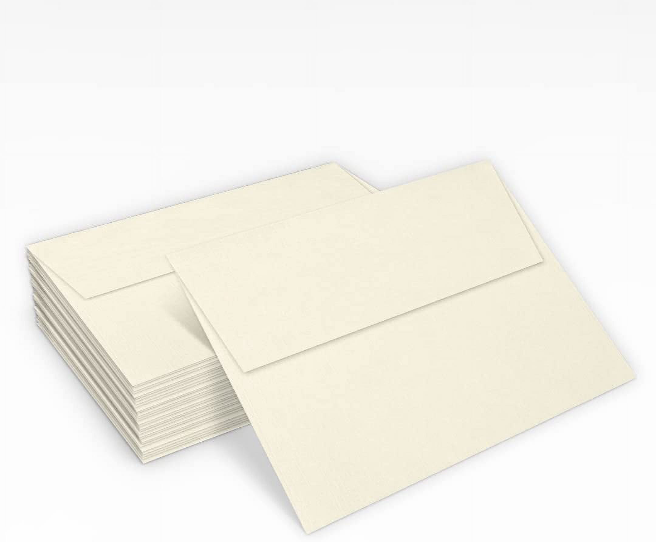LUXPaper A7 Invitation Envelopes, 5 1/4 x 7 1/4, Natural Linen, 250/Pack