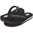 thumbnail image 2 of Floopi Women's Summer Thong Sandals Comfort Heel Cushion, Molded EVA Isole for Support-Soft Jersey Lining, Non Slip Soles Flip Flops, 2 of 6