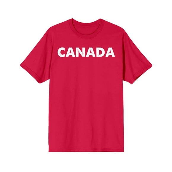 True North Strong and Free Red T-Shirt