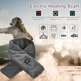 thumbnail image 2 of Bufanda Calentada Por Usb Con 3 Niveles De Calefacción Bufanda De Calefacción Eléctrica De Invierno Bufandas Suaves Cálidas Calentador De Cuello Para Hombres Y Mujeres Serendint AP007013-02, 2 of 6