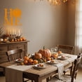 thumbnail image 4 of ''Pumpkin Home'' - 22'' x 22'' Festive Thanksgiving Vinyl Wall Art Decal Sticker Design for Dining Room Office Classroom, 4 of 4