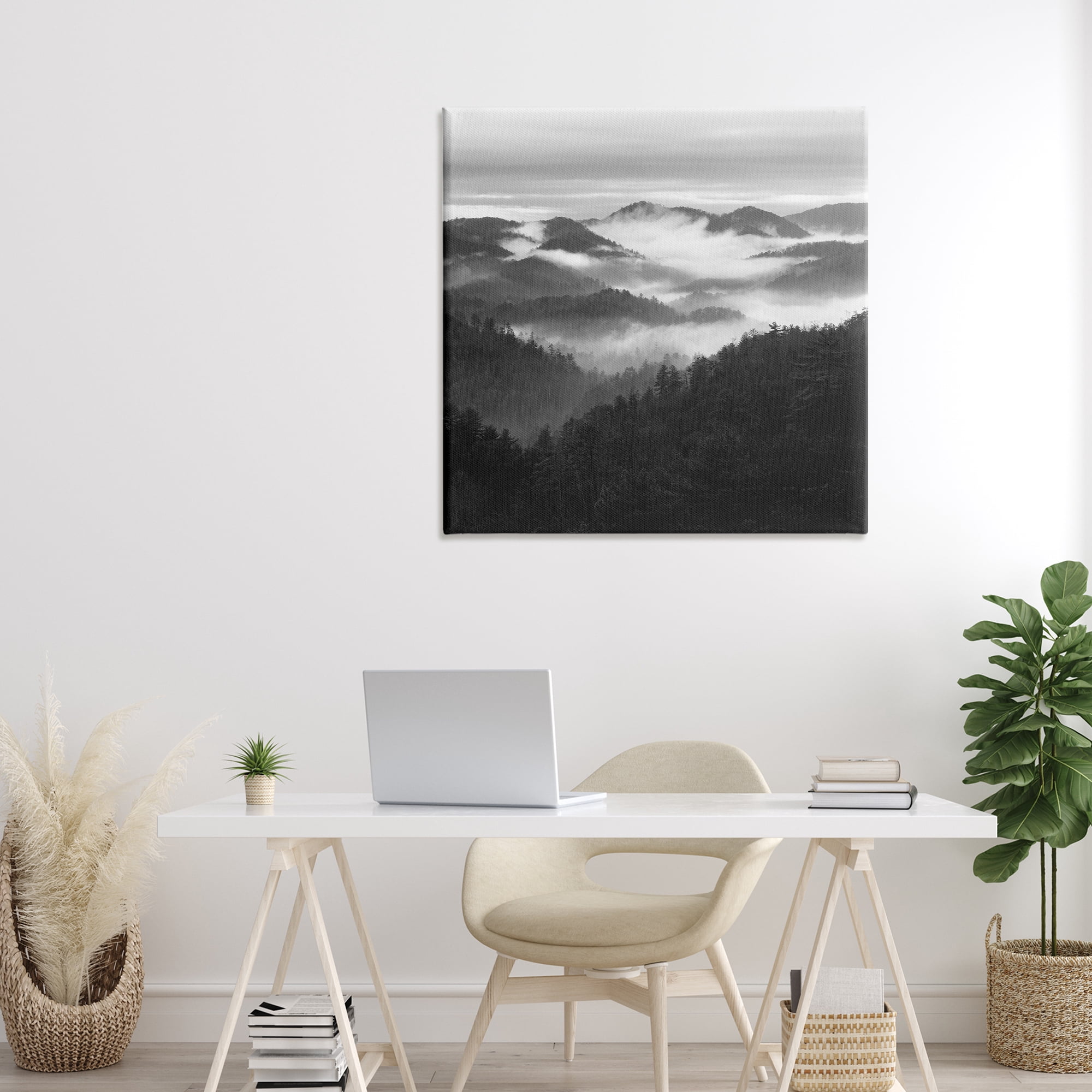 Stupell Industries Smoky Mountains Forest Canvas Wall Art, design by Nicholas Bell