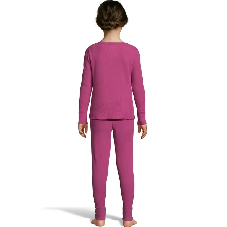 INNERSY Thermal Underwear Set for Women Top & Leggings Base Layer Thermal  Long Johns Pajamas (XS, Pale Mauve)