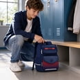 thumbnail image 3 of Back To School Cutecore Backpack, Polyester Waterproof School Backpack With Padded Straps And Reflective Strips, Multi-Pocket Storage Design, Back To School Supplies For Students Daily Commute-D, 3 of 6