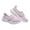 Pink, variant on Women's Orthopedic Shoes Wide Width Slip On Shoes Arch Support Comfortable Breathable Memory Foam Lightweight Walking Sneakers Pink Size 8