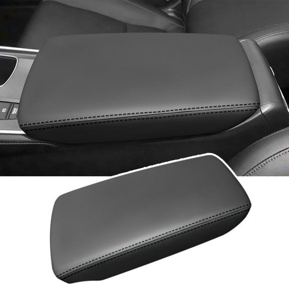 Car Center Console Cover for Honda Accord 2018 2019 2020 2021 2022 PU Leather Armrest Cover Interior Middle Arm Rest Cover Seat Protector for Honda Accord Interior Accessories