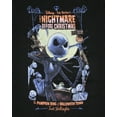 thumbnail image 2 of The Nightmare Before Christmas Men's Pumpkin King Of Halloween Town Adult T-Shirt, 2 of 5