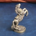 thumbnail image 3 of MasteelfCA Retro Style Brass Steed Decor Brass Craft Horse Home Decor Desktop Decor, 3 of 8