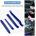 povtii 5 PCS Auto Trim Removal Tool Kit, No Scratch Plastic Pry Tool
