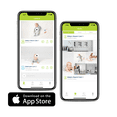 thumbnail image 3 of Bebcare Motion Baby Monitor + Bebcare iQ App Smart Camera Gift Set: 1080pHD WiFi camera, 4.3" Handheld Parent Unit, Dual-mode Design, Free iOS and Android App, 3 of 5