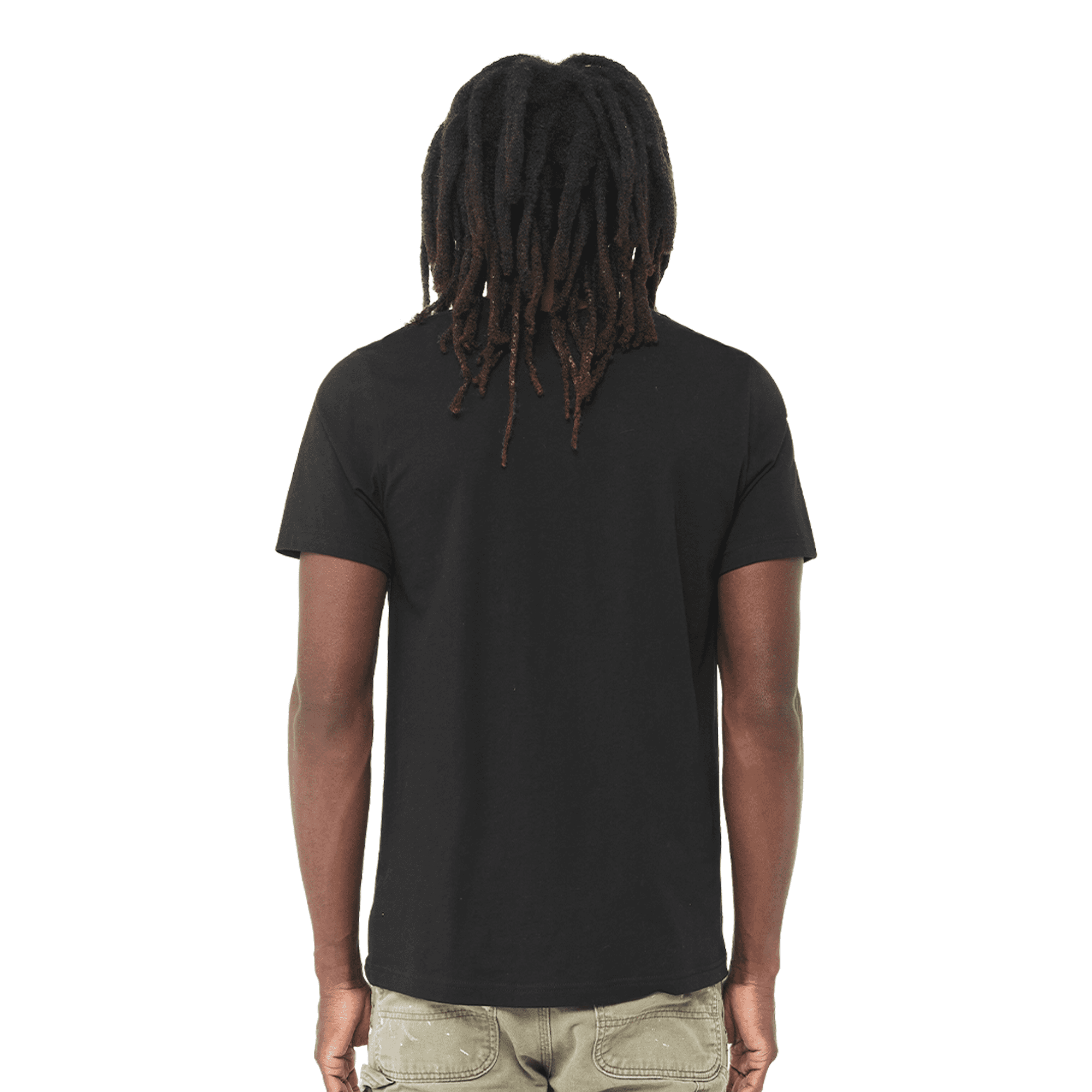 BELLA+CANVAS Adult Unisex Short Sleeve Crew Neck T-Shirt for Crafting, Black, XXLarge