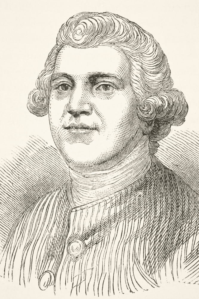 Josiah Wedgwood 1730 - 1795 English Potter And Grandfather Of Charles Darwin From The National And Domestic History Of England By William Aubrey Published London Circa 1890 Canvas Art - Ken Welsh Des