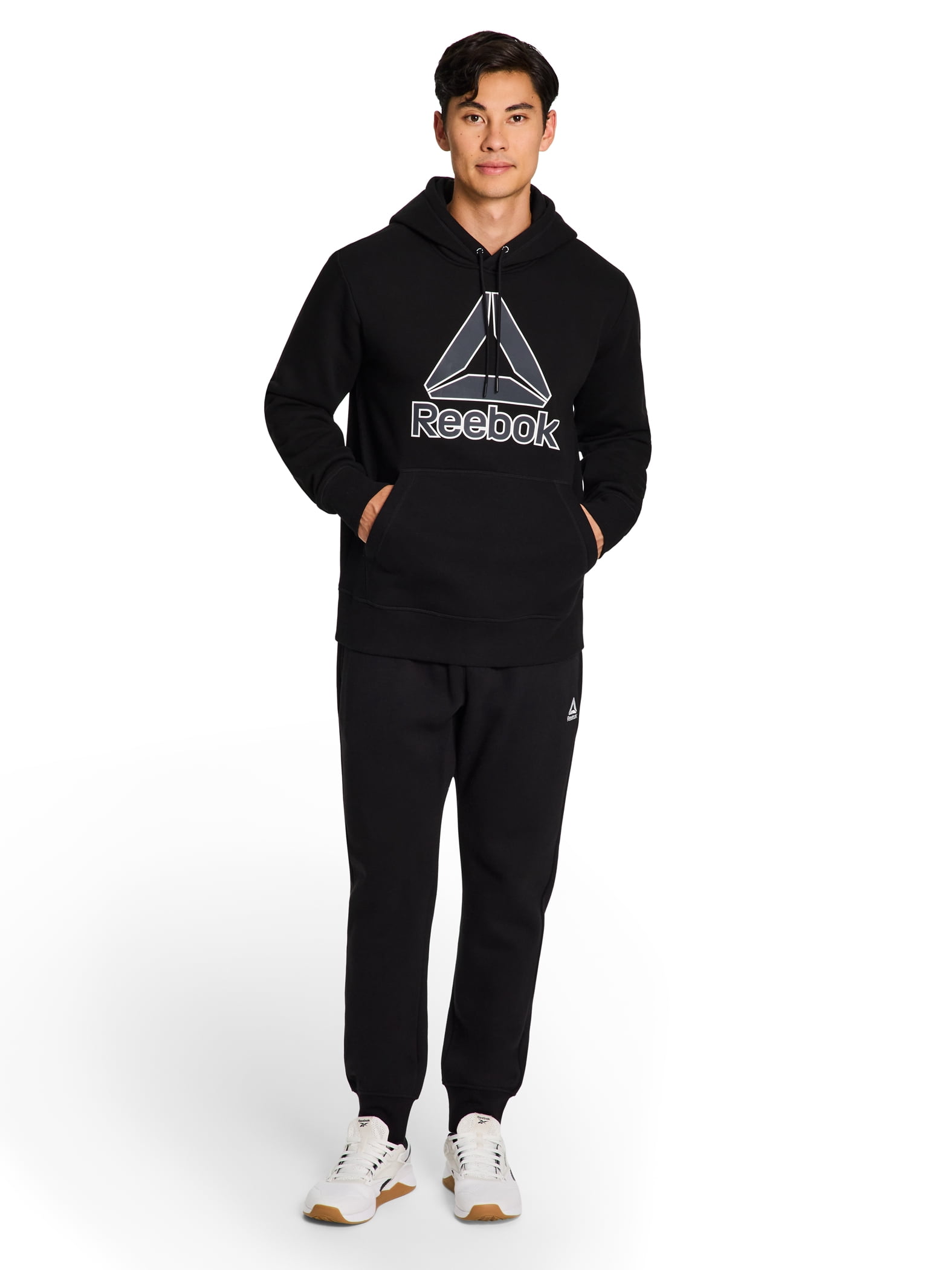 Reebok Men's and Big Men's Game Day Fleece Hoodie, Sizes XS-5XL
