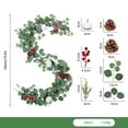 SLYNSHome Christmas Artificial Garland for Decoration,Xmas Fake Vines