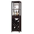 thumbnail image 1 of ACME Casey 1-Drawer Wine Cabinet with Glass Rack in Espresso, 1 of 2