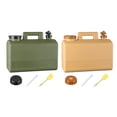 thumbnail image 3 of Jarra para Acampar 20L Con Cubo A Prueba Fugas Grifo Senderismo Al Aire Libre () Verde, 3 of 9