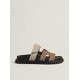 thumbnail image 2 of Morte - Sandalia tipo slide de gamuza beige y coñac marron 27 CM, 2 of 10