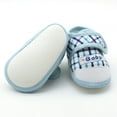 thumbnail image 4 of FYEGRE Soft Sole Prewalker Warm Casual Shoes for Baby Boys and Girls Flexible Comfort First Walking Footwear Blue 11, 4 of 5
