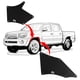 thumbnail image 4 of Revestimiento Interior Delantero Contra Salpicaduras, A Prueba De Golpes, Ajuste Preciso, Protector Contra Salpicaduras, Protector De Revestimiento, Rueda Delantera Izquierda, 4 of 7