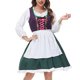 thumbnail image 1 of WILLBEST Vestidos de Mujer 3 Piezas 1 Top + 1 Vestido + 1 Delantal Vestido Verde Oscuro Vestido Tradicional Morado Vestido de Oktoberfest Vestido de Actuación Mediana​​, 1 of 3