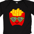 thumbnail image 4 of Inktastic French Fries Funny Fry Lover Boys or Girls Long Sleeve Baby Bodysuit, 4 of 5