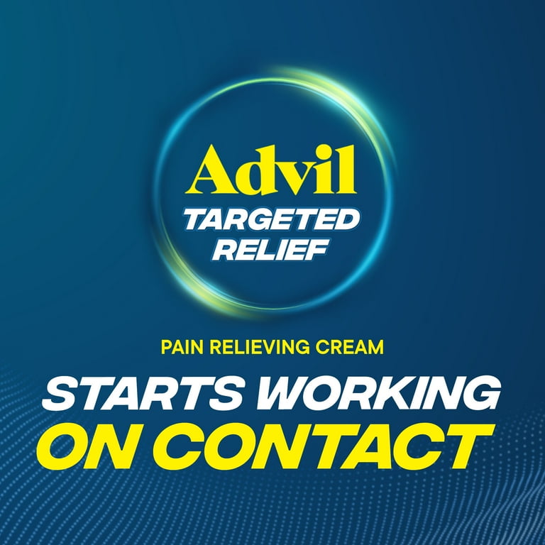Advil Targeted Relief Pain Cream With Massage Applicator, 2.3 oz photo 2