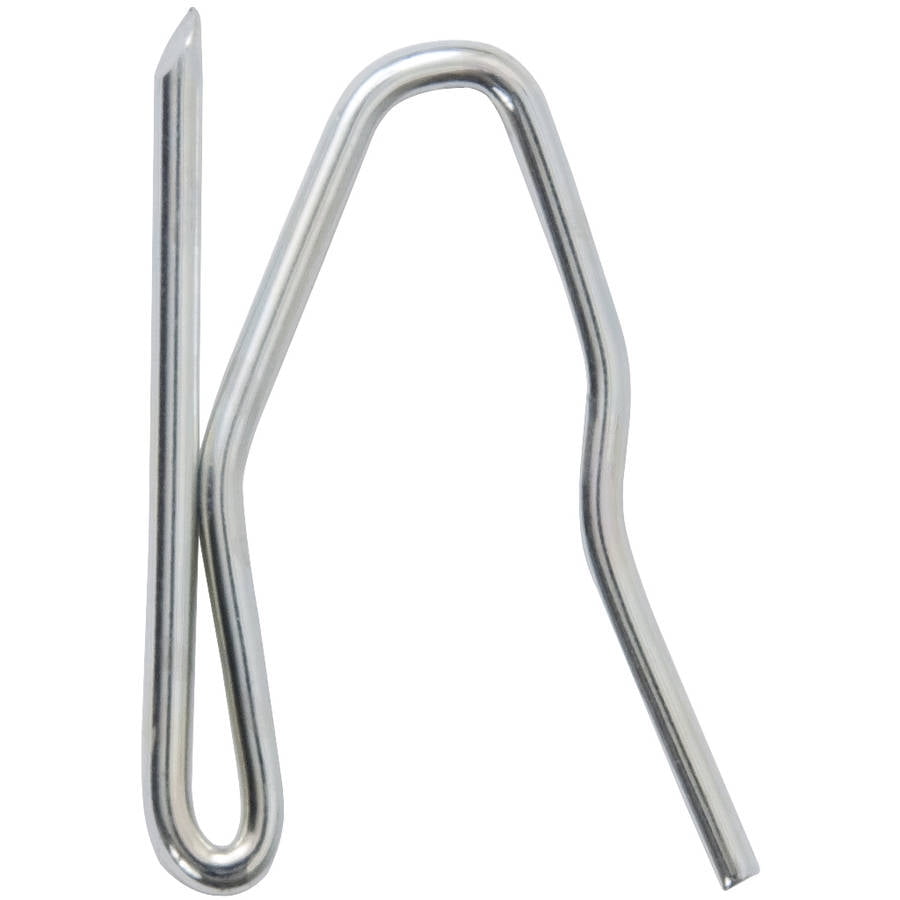 Silver Pointed Top Pin-On Hooks, by Mainstays (14 Count)