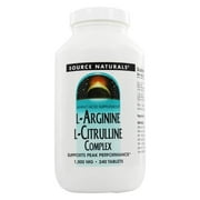 Source Naturals - L-Arginine L-Citrulline Complex - 240 Tablets