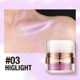thumbnail image 1 of Fiudx Polvos Iluminadores para Todo El Cuerpo, Iluminadores Faciales, Polvos Sueltos Brillantes de Cristal con Forma de Gusano de Seda y Nariz Perlada., 1 of 2
