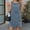 Blue, variant on Women's Casual Dress For Effortless Style And Comfort Ideal For Everyday Wear And Versatile Design For Spring And Summer Seasons Summery Dresses Floral Dresses Casual Casual Sleeveless Maxi Dress