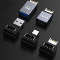 thumbnail image 2 of Tipo-e Hembra a Usb Macho Adaptador convertidor Placa base Computadora Afortunado Sencillez, 2 of 5
